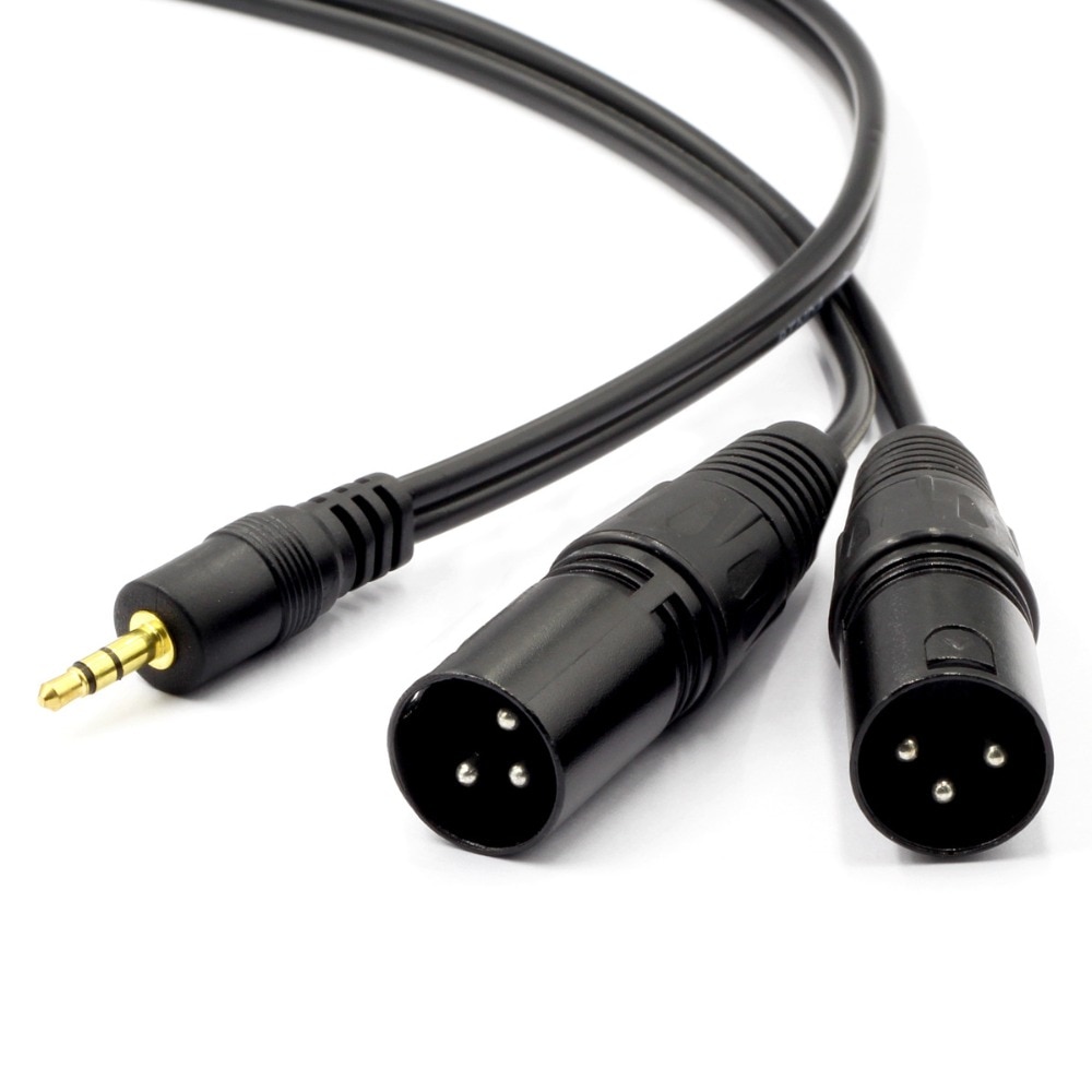 XLR ̺ 3.5mm  - XLR - й ̺, ũ Ŀ  ܼ    